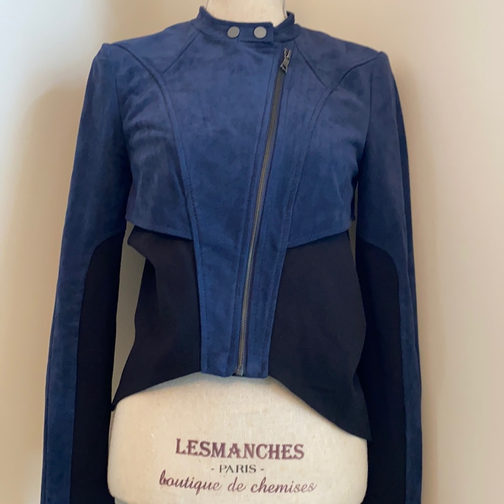 BCBG MaxAzria Moto style jacket
